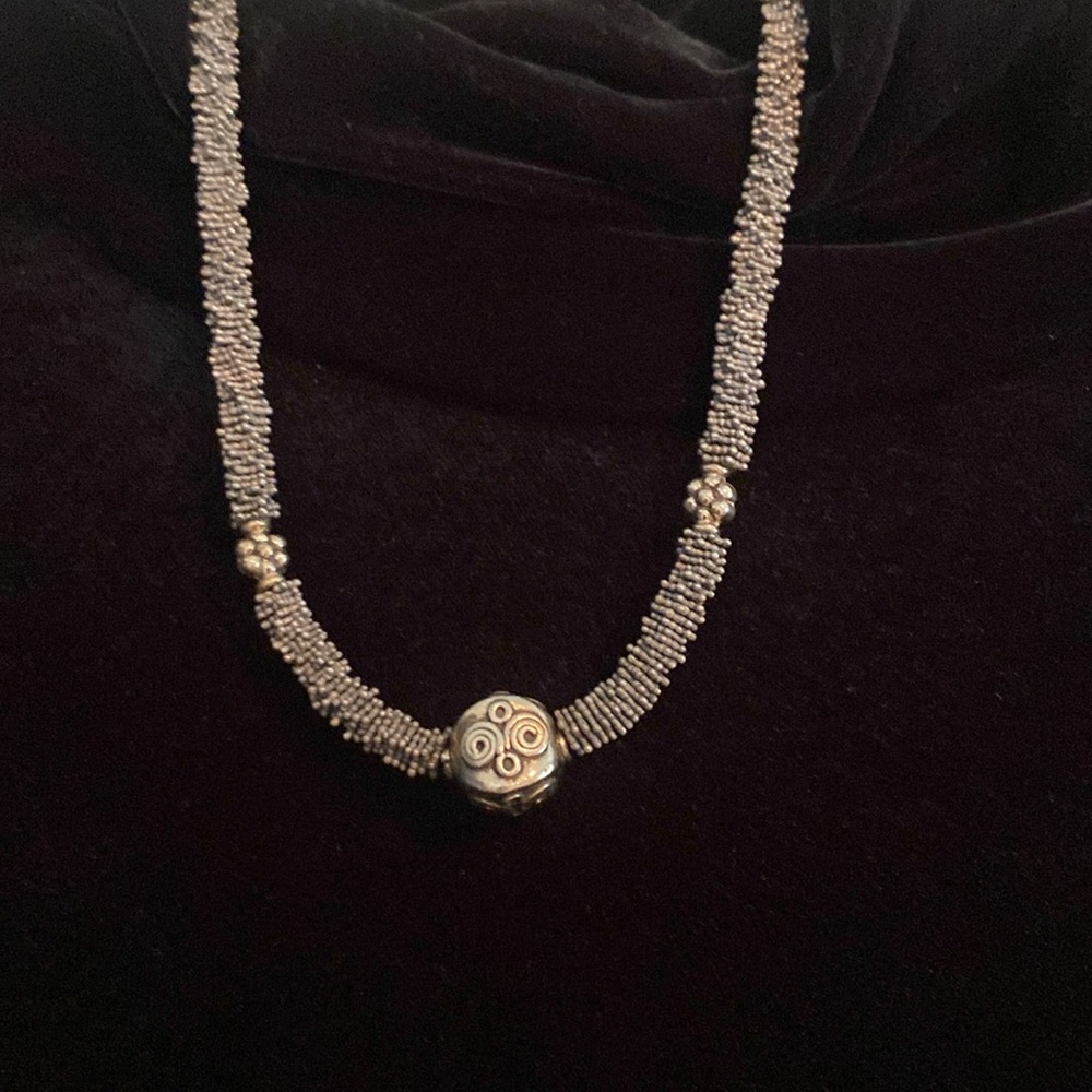 🤍 Custom-designed, one-of-a-kind necklace